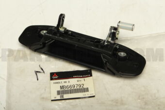 MB669792 HANDLE,RR DOOR OUTSI