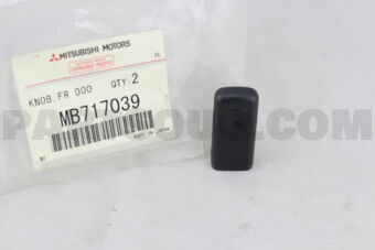 MB717039 KNOB,FR DOOR INSIDE LOCK