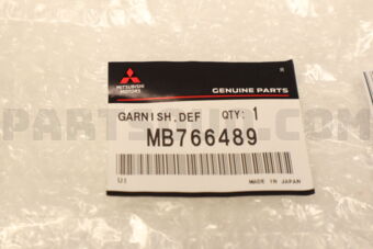 MB766489 GARNISH,DEFROSTER,LH