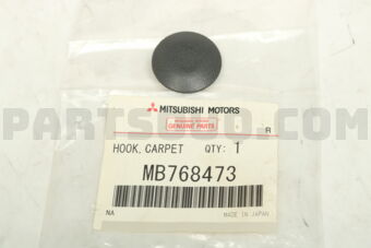 MB768473 HOOK,FR FLOOR CARPET