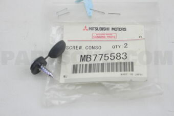 MB775583 SCREW,CONSOLE METER