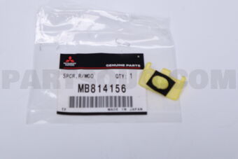 MB814156 SPACER,RR WINDOW