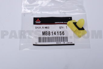 MB814156 SPACER,RR WINDOW