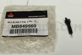 MB849560 BULB,INST PANEL METER