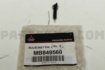 MB849560 BULB,INST PANEL METER