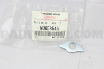 MB858545 PLATE,RR BRAKE SHOE