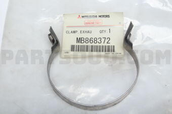 MB868372 CLAMP,EXHAUST PIPE