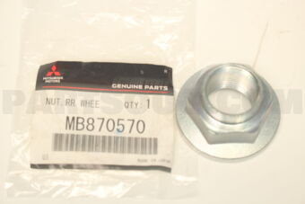 MB870570 NUT,RR WHEEL HUB