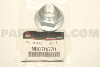 MB870570 NUT,RR WHEEL HUB