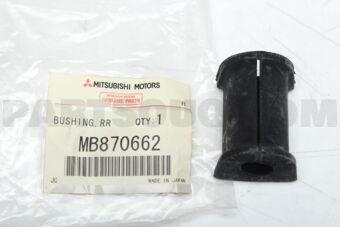 MB870662 BUSHING,RR SUSP STABILIZER
