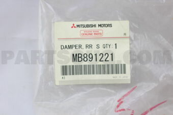 MB891221 DAMPER,RR SUSP HELPER