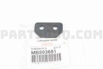 MB893681 SHIM,BACK DOOR DAMPER BRKT