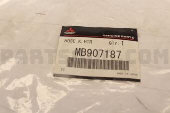 MB907187 HOSE KIT,HEATER WATE