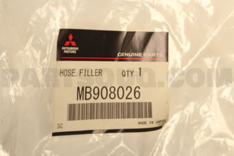 MB908026 HOSE,FUEL FILLER