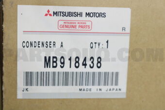 MB918438 CONDENSERASSY,A/CREFRIGE