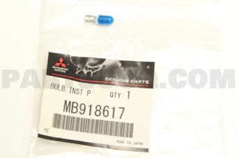 MB918617 BULB,INST PANEL WIRING
