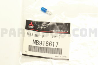MB918617 BULB,INST PANEL WIRING