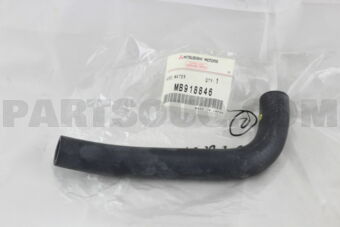 MB918846 HOSE,RR HEATER PIPING