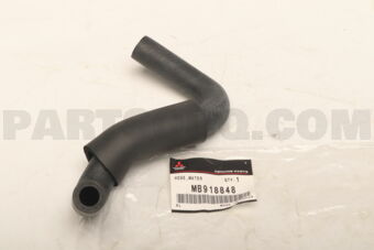 MB918848 HOSE,RR HEATER PIPING