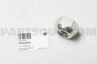 MC810632 NUT,WHEEL,RH