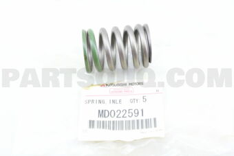 MD022591 SPRING,INLET &amp; EXH V
