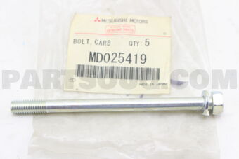 MD025419 BOLT,CARB