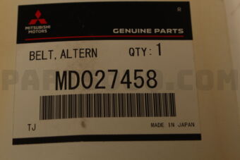 MD027458 BELT,ALTERNATOR&amp; OTHERS