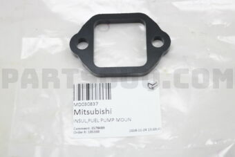 MD030837 INSUL,FUEL PUMP MOUN