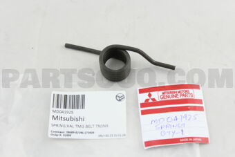 MD041925 SPRING,VAL TMG BELT TNSNR