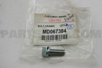 MD067384 BOLT,CRANKSHAFT PULLEY