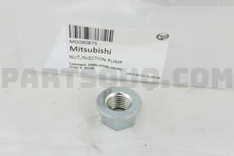 MD090875 NUT,INJECTION PUMP
