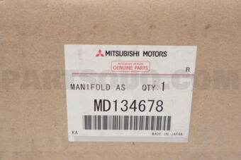 MD134678 MANIFOLD ASSY,EXH.,LEFT
