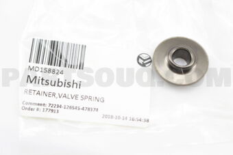 MD158824 RETAINER,VALVE SPRING