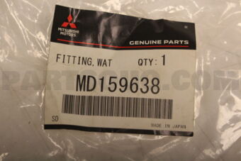 MD159638 FITTING,WATER INLET