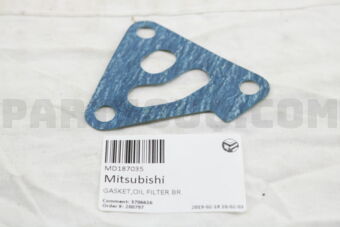 MD187035 GASKET,OIL FILTER BR