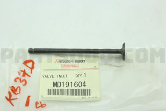 MD191604 VALVE,INLET