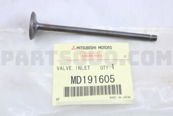 MD191605 VALVE,INLET
