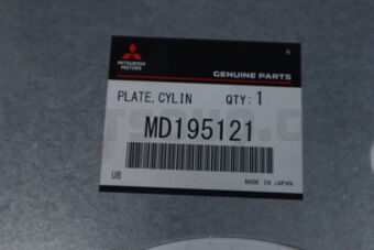 MD195121 PLATE,CYLINDER BLOCK,RR
