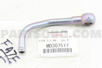 MD307517 PIPE,T/C WATER FEED