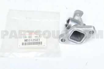 MD312581 FITTING,WATER OUTLET PIPE