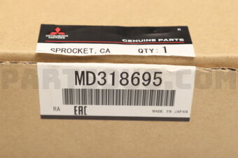 MD318695 SPROCKET,CAMSHAFT