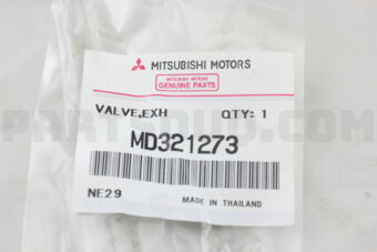 MD321273 VALVE,EXHAUST