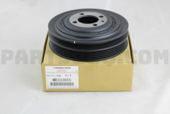 MD333655 PULLEY,CRANKSHAFT