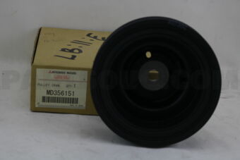 MD356151 PULLEY,CRANKSHAFT DAMPER