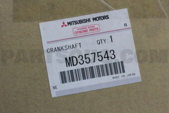 MD357543 CRANKSHAFT