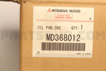 MD368012 OIL PAN,ENG