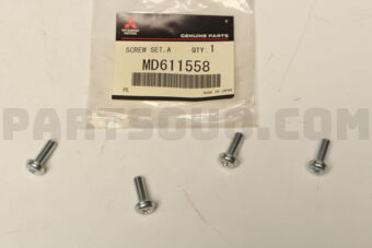 MD611558 SCREW SET,ALTERNATOR INR