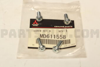 MD611558 SCREW SET,ALTERNATOR INR