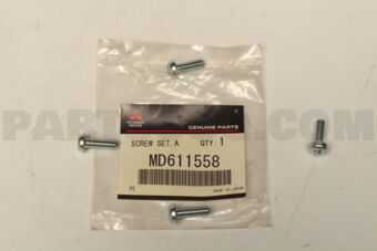 MD611558 SCREW SET,ALTERNATOR INR