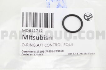 MD611717 O-RING,A/T CONTROL EQUI